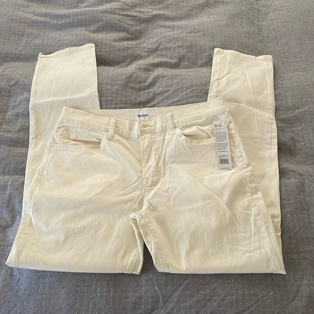 NWT Hudson pant. 33x32 men’s. Color:avalanche slim taper